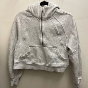 LULULEMON scuba crop half zip size XS/S